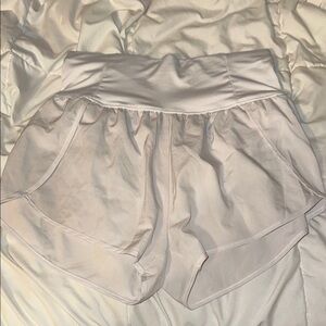 Love Tree White Athletic Shorts